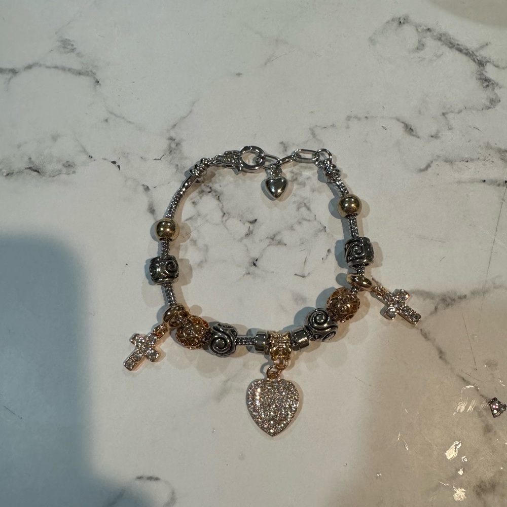Adrienne Vittadini charm bracelet